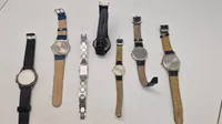 Samling diverse armbåndsure
