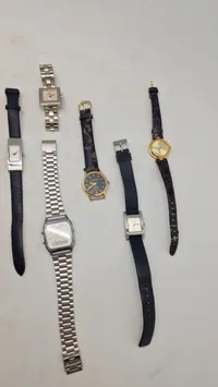 Samling diverse armbåndsure