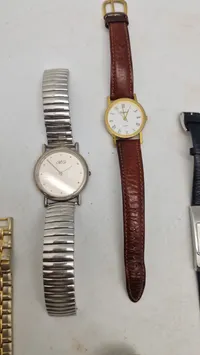 Samling diverse armbåndsure