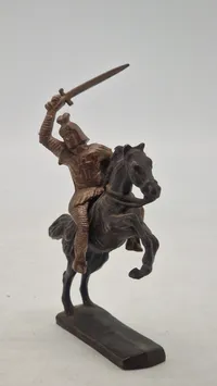Figur med ridder