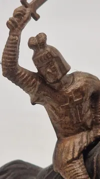 Figur med ridder