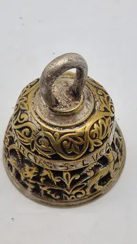 Vintage Brass Prayer Bell S Johannes S Lucas S Marcvs S Mathevs