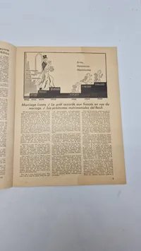 Originalt tysk kvindemagasin, "Das Magazin der Hausfrau
", som udkom som et særnummer i forbindelse med De Olympiske Lege i Berlin.