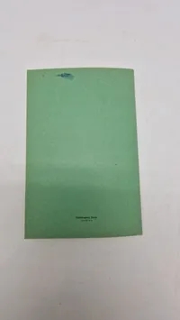 Originalt Zollmerkblatt für die Olympischen Spiele 1936" (Toldnotat for De Olympiske Lege 1936),