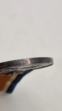 Originalt britisk krigsmedalje (British War Medal) - navngiven