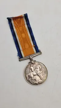Originale navngivne krigsmedaljer, ww1 til samme mand