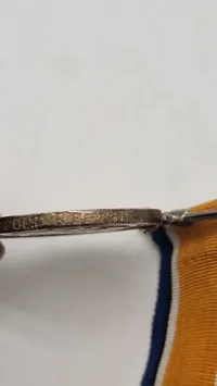 Originale navngivne krigsmedaljer, ww1 til samme mand