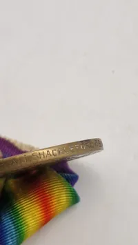 Originale navngivne krigsmedaljer, ww1 til samme mand