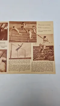 Originalt tysk olympiade blad 1936