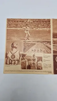 Originalt tysk olympiade blad 1936