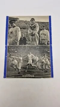 Originalt tysk olympiade blad 1936