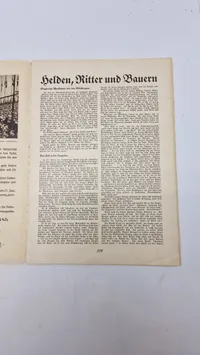 Originalt Hilf mit! Illustrierte deutsche Schülerzeitung" fra juni 1936. Magasinet var en del af "Berliner Illustrirte Zeitung" (BIZ)