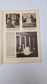 Originalt Hilf mit! Illustrierte deutsche Schülerzeitung" fra juni 1936. Magasinet var en del af "Berliner Illustrirte Zeitung" (BIZ)