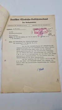 Originalt lot Deutsches Reichbahn