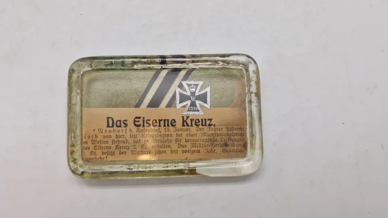 Original tysk ww1 brevpresse