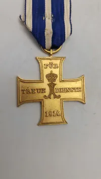Originalt Schaumburg-Lippe Kreuz für Treue Dienste 1914