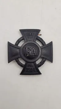 Originalt Friedrich-August-Kors af 1. klasse, en tysk dekoration fra Første Verdenskrig.
