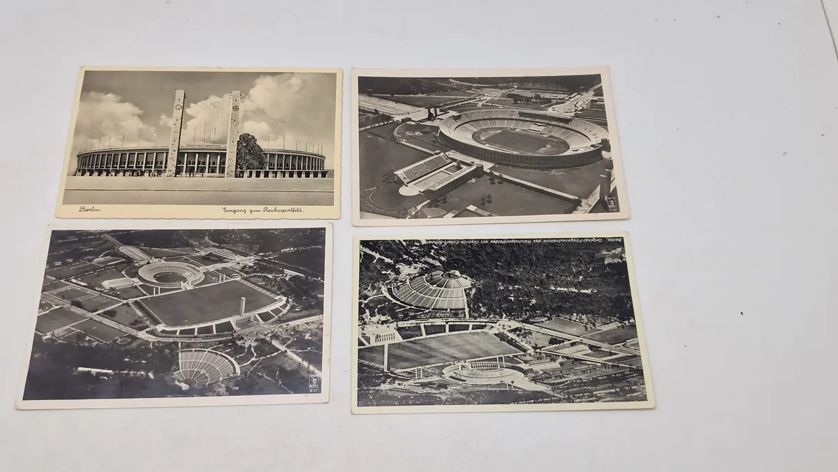 Samling originale postkort, olympiaden 1936