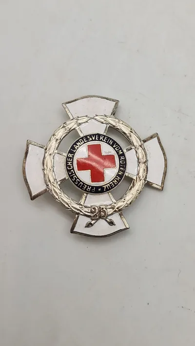 Originalt Ehrenzeichen des Preußischen Landesvereins vom Roten Kreuz