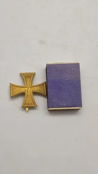 Originalt Mecklenburg-Schwerin Militær Fortjenstkors af 1. klasse fra 1914.