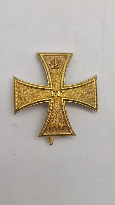 Originalt Mecklenburg-Schwerin Militær Fortjenstkors af 1. klasse fra 1914.