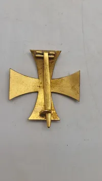 Originalt Mecklenburg-Schwerin Militær Fortjenstkors af 1. klasse fra 1914.