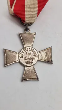 Originalt Hanseatenkreuz (Hanseatisk Kors) fra Hamburg.