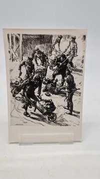 Samling polske billeder med kz motiver, ww2