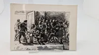 Samling polske billeder med kz motiver, ww2