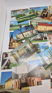 Samling diverse fotos Theresienstadt