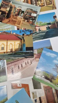Samling diverse fotos Theresienstadt