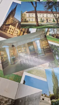 Samling diverse fotos Theresienstadt