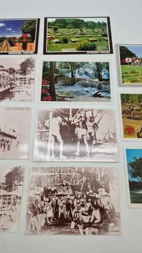 Samling diverse fotos/postkort Japanske krisfanger mm.