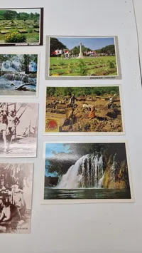 Samling diverse fotos/postkort Japanske krisfanger mm.