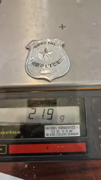 Special police politi skilt