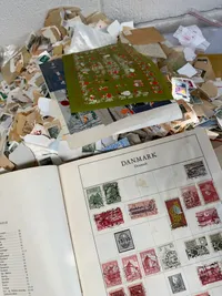 Kæmpe samling frimærker, England mm