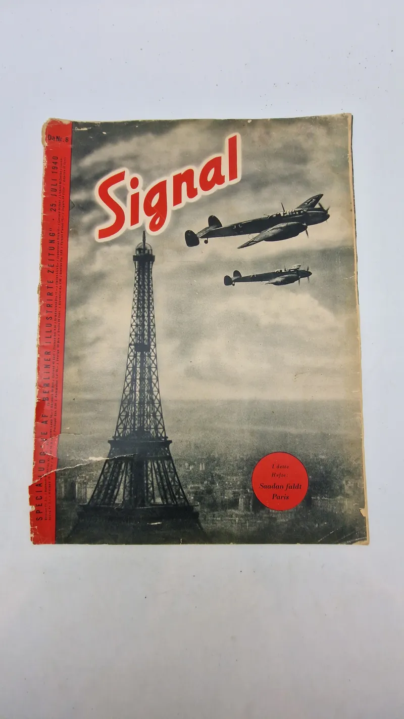 Originalt eks. af “Signal” på dansk, ww2