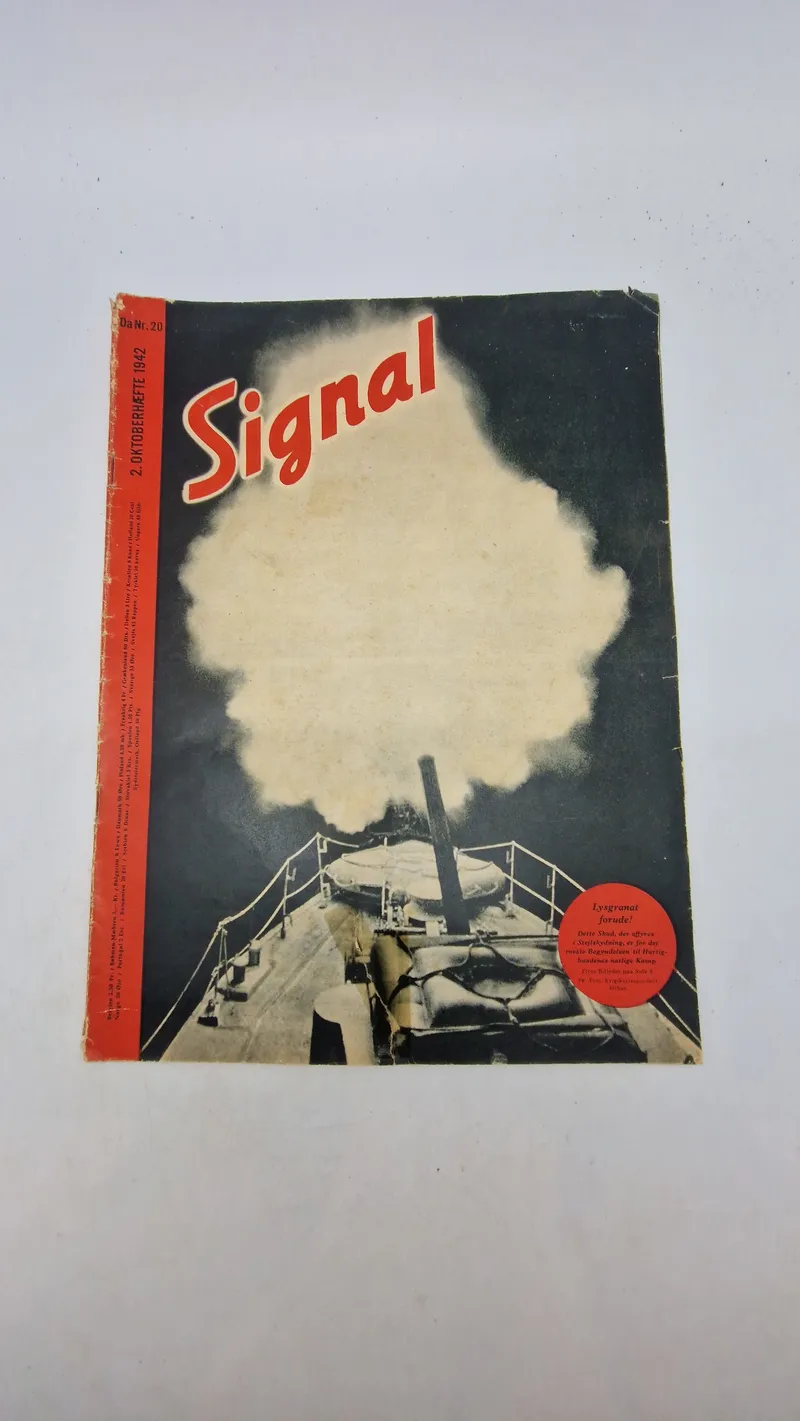 Originalt eks. af “Signal” på dansk, ww2