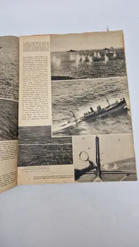 Originalt eks. af magasinet "Die Wehrmacht", den officielle publikation for den tyske hær under Nazityskland.