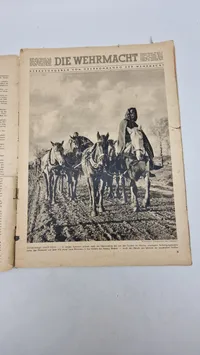 Originalt eks. af magasinet "Die Wehrmacht", den officielle publikation for den tyske hær under Nazityskland.