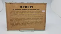 Originalt Oprop, nedkastet over store danske byer den 9 april 1940