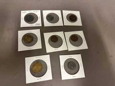 Samling original Tyske hagekorsmønter