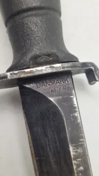 Original dansk M/96 kniv af mærket Glock