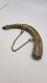 Originalt Arabisk krudthorn