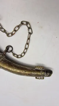 Originalt Arabisk krudthorn
