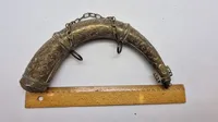 Originalt Arabisk krudthorn