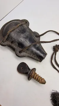 Ældre originalt krudthorn