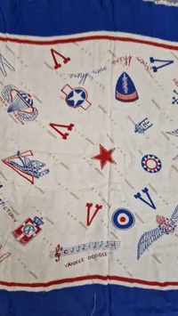 Originalt silketørklæde fra maj dagene 1945