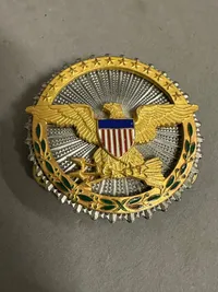Originalt Sterling sølv Office of the Secretary of Defense Identification Badge