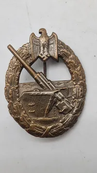 Küstenartillerie abzeichen - efterkrigs